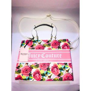 JUICY COUTURE  BILLBOARD MEDIUM MULTI ROSE BAG